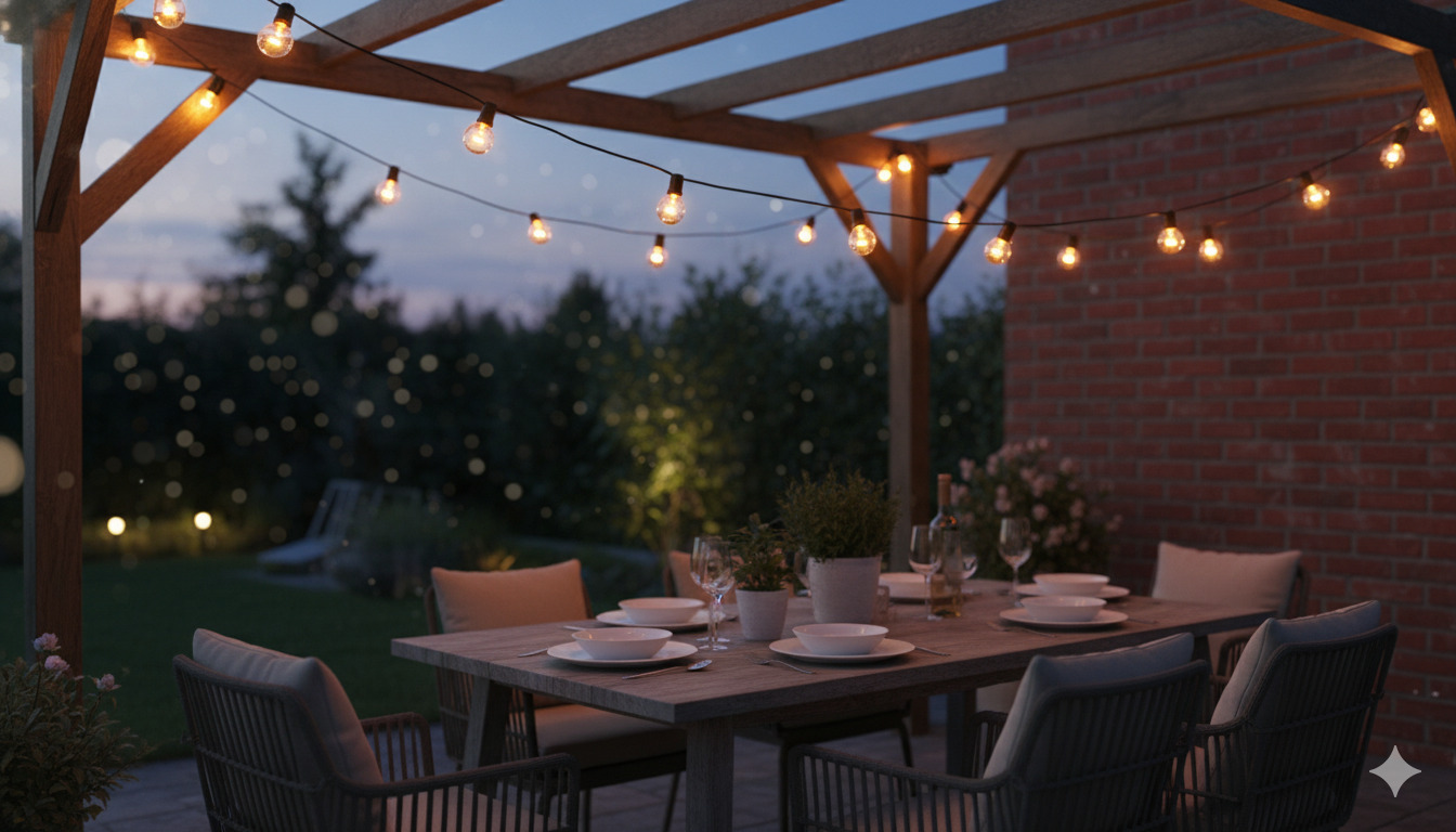Outdoor string light set